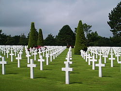 The Normandy American Cemetery and Memorial, near Colleville-sur-Mer, Normandy, France