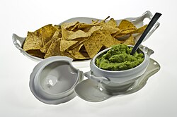 Guacamole is an avocado-based dip