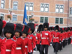 Van Doos at the 400th anniversary of Quebec City, their home base.