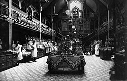 The first store in Saint-Etienne, 1898