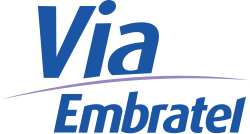 Logo when still Via Embratel (2008–2012)