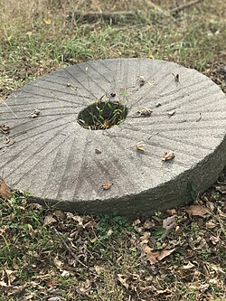 An example of what a millstone looked like.