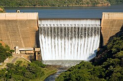 The Blyde River Dam in Mpumalanga