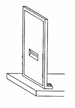 Figure B. Einstein's slit.