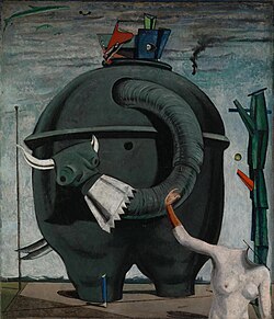 The Elephant Celebes by Max Ernst (1921)