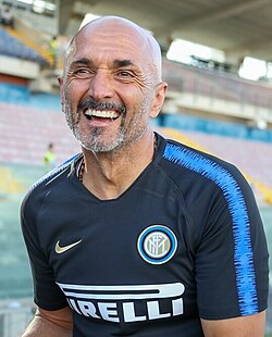 Spalletti with Inter Milan in 2018