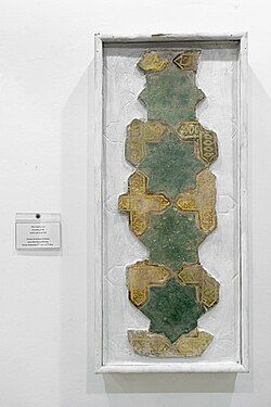 Mosaic tiling from the Qal'at Bani Hammad (present-day Algeria), 11th century[13]