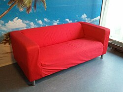 A typical Klippan sofa
