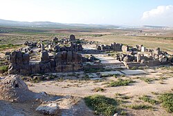 Ain Dara Temple before the Turkish bombing destroyed it in early 2018.