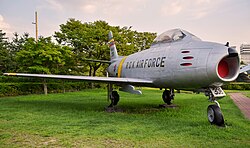 North American F-86F Sabre of the ROKAF