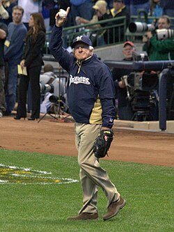 Bob Uecker served as the play-by-play announcer for Milwaukee Brewers radio broadcasts for 54 seasons