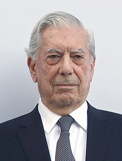 Peruvian Mario Vargas Llosa, the winner of the 2010 Nobel Prize in Literature and the 1994 Miguel de Cervantes Prize, among others