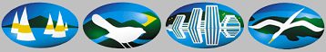 Horizon Pacific Television logos for ATV, Coast to Coast, Capital and Southern TV