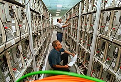 Supercomputers are used in fields as diverse as computational biology and geographic information systems.