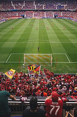 Sports Illustrated Stadium during a Hudson River Derby Match