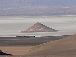 Cono de Arita, a natural monument in Argentina.
