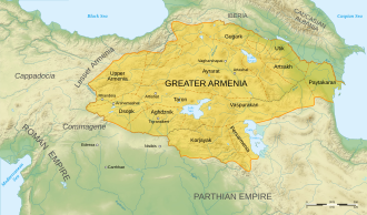 Historical Armenia, 150 BC