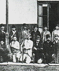 Revolutionary Army Troops after their training in Temperley (1893)