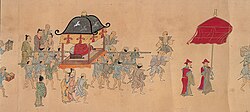 The first of the Ryukyuan missions to Edo, the capital of Tokugawa shogunate