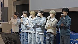 NCT Wish in 2026 (left–right: Ryo, Riku, Yushi, Sion, Sakuya, and Jaehee)