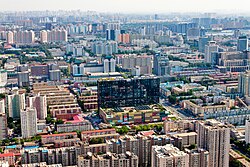 1950–1980s flats in a residential area in Haidian, Beijing