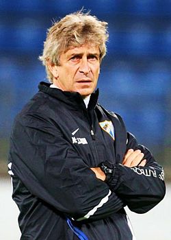 Manuel Pellegrini, coach of the club in 1992.