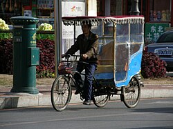 Cycle rickshaw in Shenyang