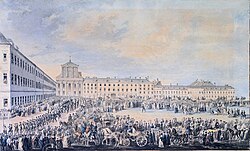 Beethoven's funeral procession (1827)