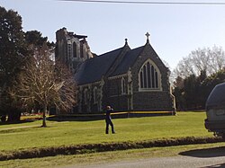 St John's Church on the morning of 4 September 2010