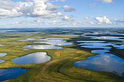 Vuntut National Park in Canada