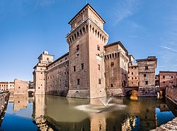 Castle Estense in Ferrara