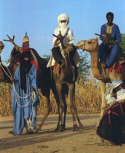 Tuareg men near Tahoua, Niger