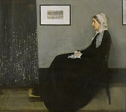 Arrangement in Grey and Black No.1 (1871), popularly known as Whistler's Mother, Musée d'Orsay, Paris