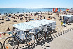 Beach view of La Baule-Escoublac