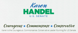 Logo for Karen Handel's 2014 Senate campaign