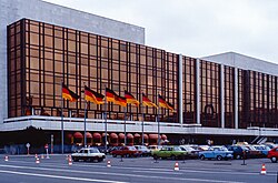 The Palast der Republik, seat of the Volkskammer