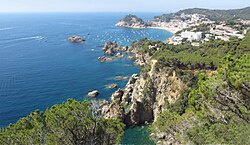 The Mediterranean coast of Spain