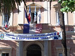 Ajaccio: the first French town liberated