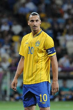 Zlatan Ibrahimović is Sweden's all-time top goalscorer, with 62 goals for the national team.
