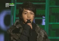Song as the host of the 2010 Melon Music Awards