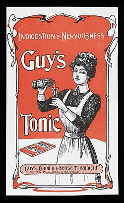 Advertisement for Guy's Tonic in the 1900s