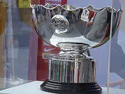 The original trophy launched in 1956, in use until 2015.