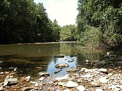Patapsco River includes the Thomas Viaduct and is part of the Patapsco Valley State Park; the river forms Baltimore's Inner Harbor as it empties into the Chesapeake Bay.