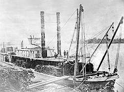 The Far West went down in history for various reasons, such as providing transportation for the Custer expedition at the Little Big Horn. The boat was commanded by the famous Missouri River captain Grant Marsh.