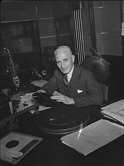 Bobby Bluegum was among the presenters on the ABC's opening-day programming.