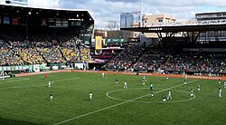 Providence Park is the home venue of the Portland Timbers (MLS)
