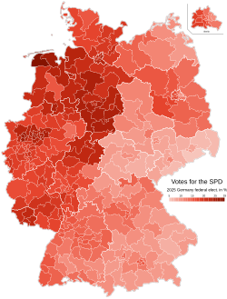 2025 federal election SPD results