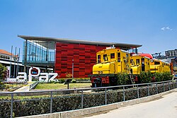 Estación Central (central station) on the red line in El Alto.