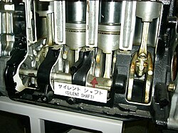 Mitsubishi Silent Shaft display