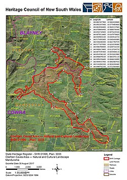 Heritage boundaries for the natural and cultural landscape